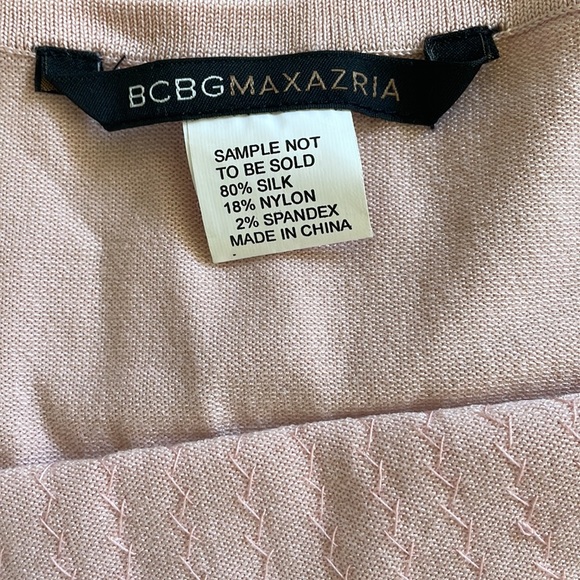 BCBGMAXAZRIA Halter top pink size Small SAMPLE - one of a kind - Picture 4 of 8